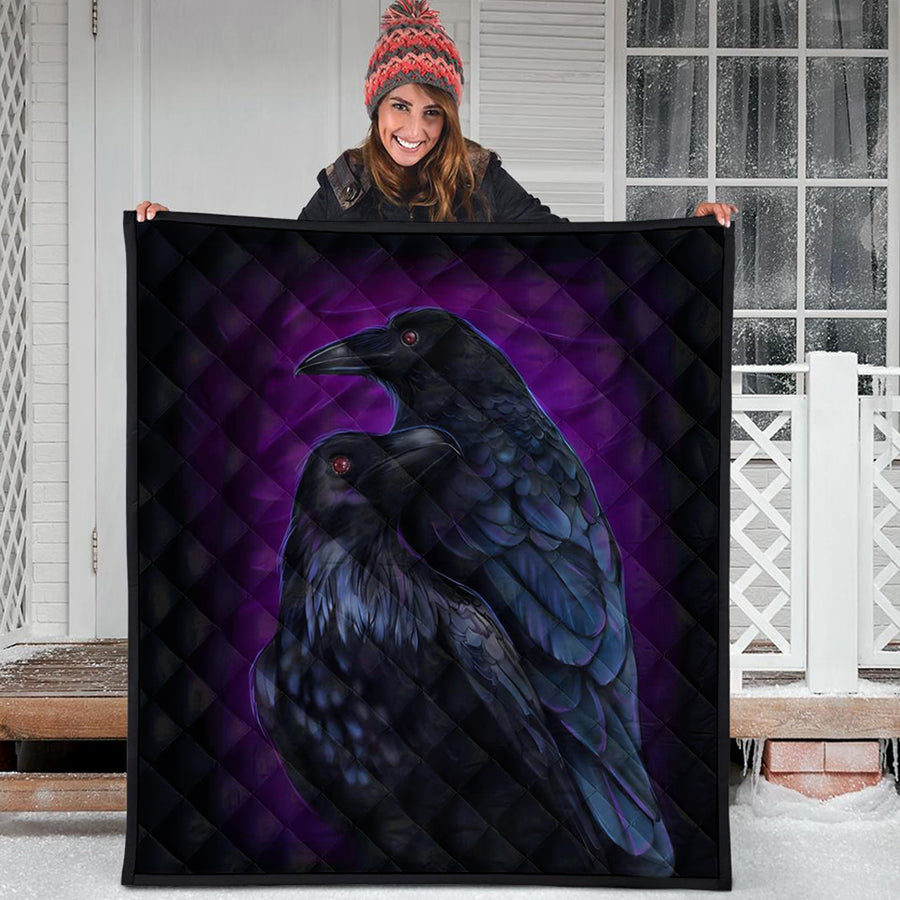 Ligerking Quilt - Huginn and Muninn Quilt A35