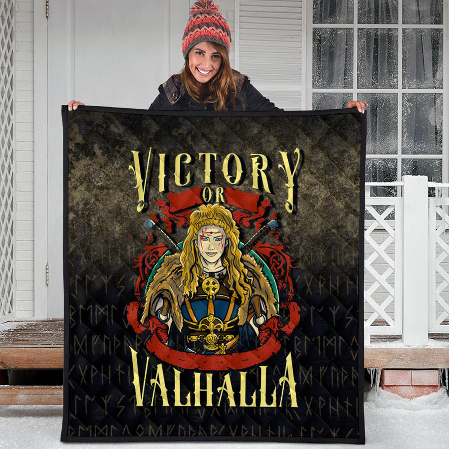 Ligerking Quilt - Victory or Valhalla Quilt A7