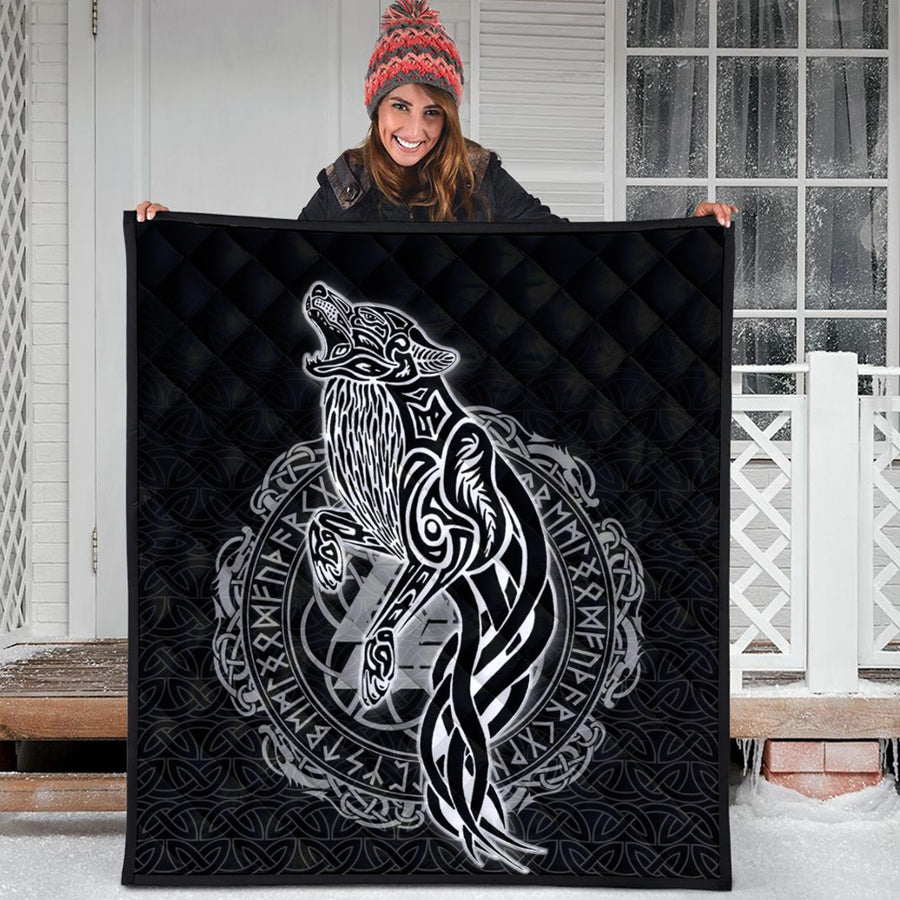 Ligerking Quilt -Wolf Viking Quilt A95