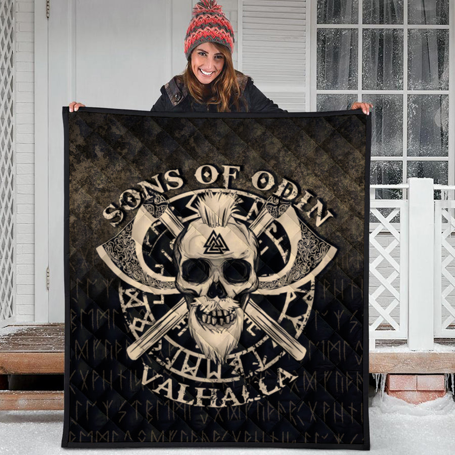Ligerking Quilt - Sons of Odin Valhalla Quilt A7