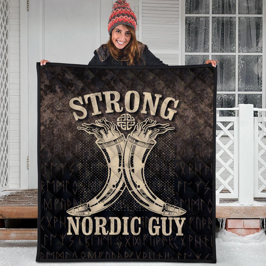Ligerking Quilt - Strong Nordic Guy Quilt A7