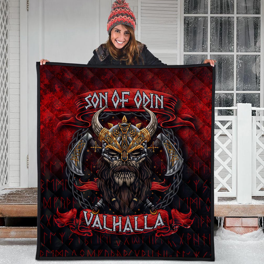 Ligerking Quilt - Son of Odin Valhalla Quilt A7