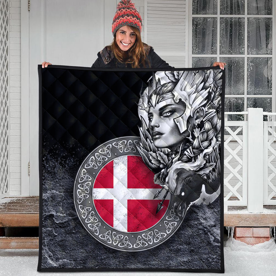 Ligerking Quilt - Denmark Valkyries Viking Country Quilt A95