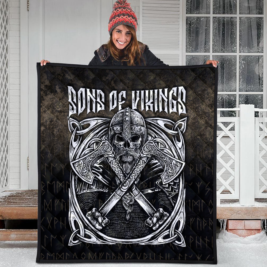 Ligerking Quilt - Sons Of Odin Valhalla 3 Quilt A7