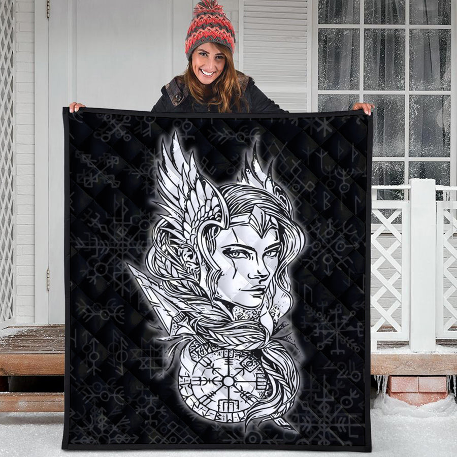 Ligerking Quilt -Viking Valkyrie Quilt A95