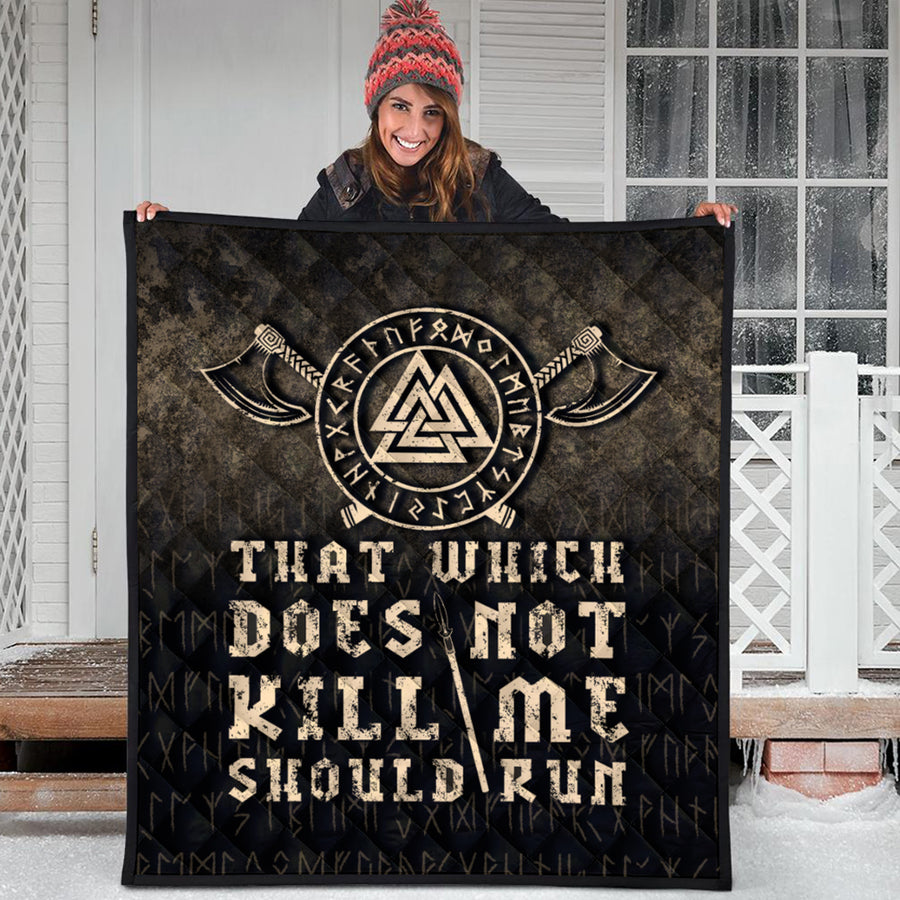 Ligerking Quilt - That-Which-Does-Not-Kill-Me-Should-Run Quilt A7