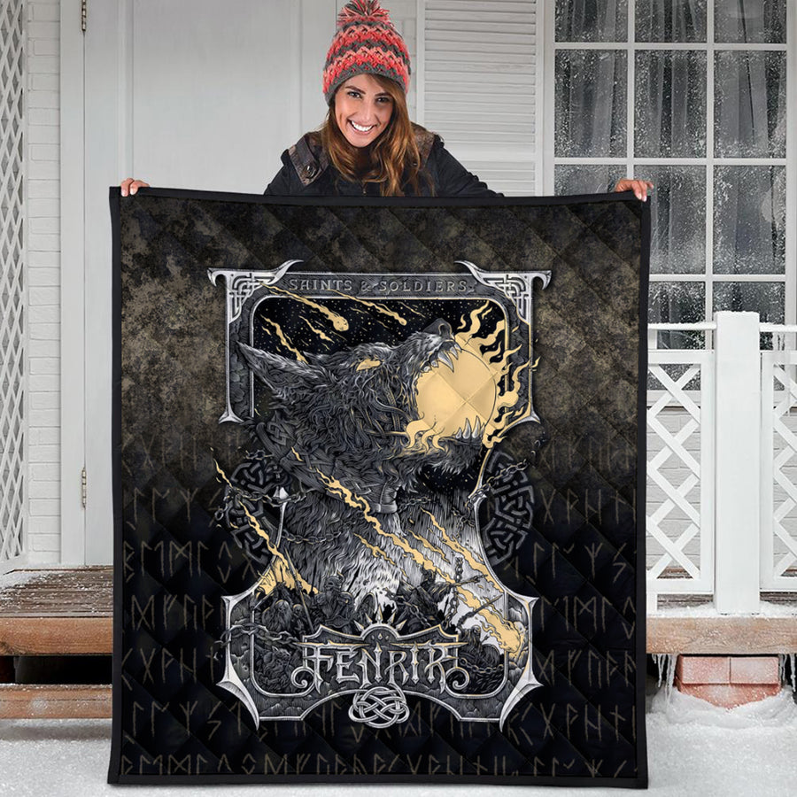 Ligerking Quilt -Viking Fenrir Quilt A7