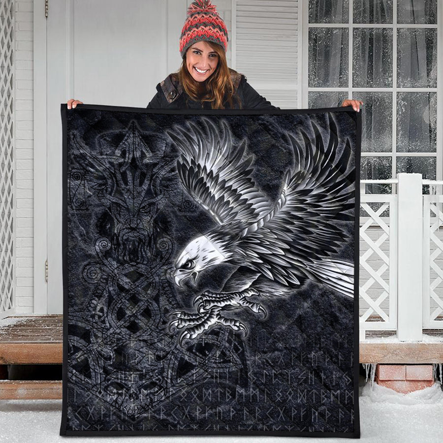 Ligerking Quilt - Raven Mjolnir Quilt A95
