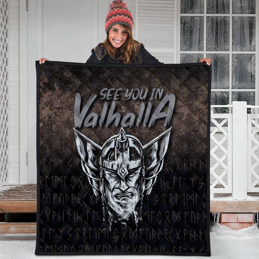 Ligerking Quilt - See You In Valhalla Quilt A7