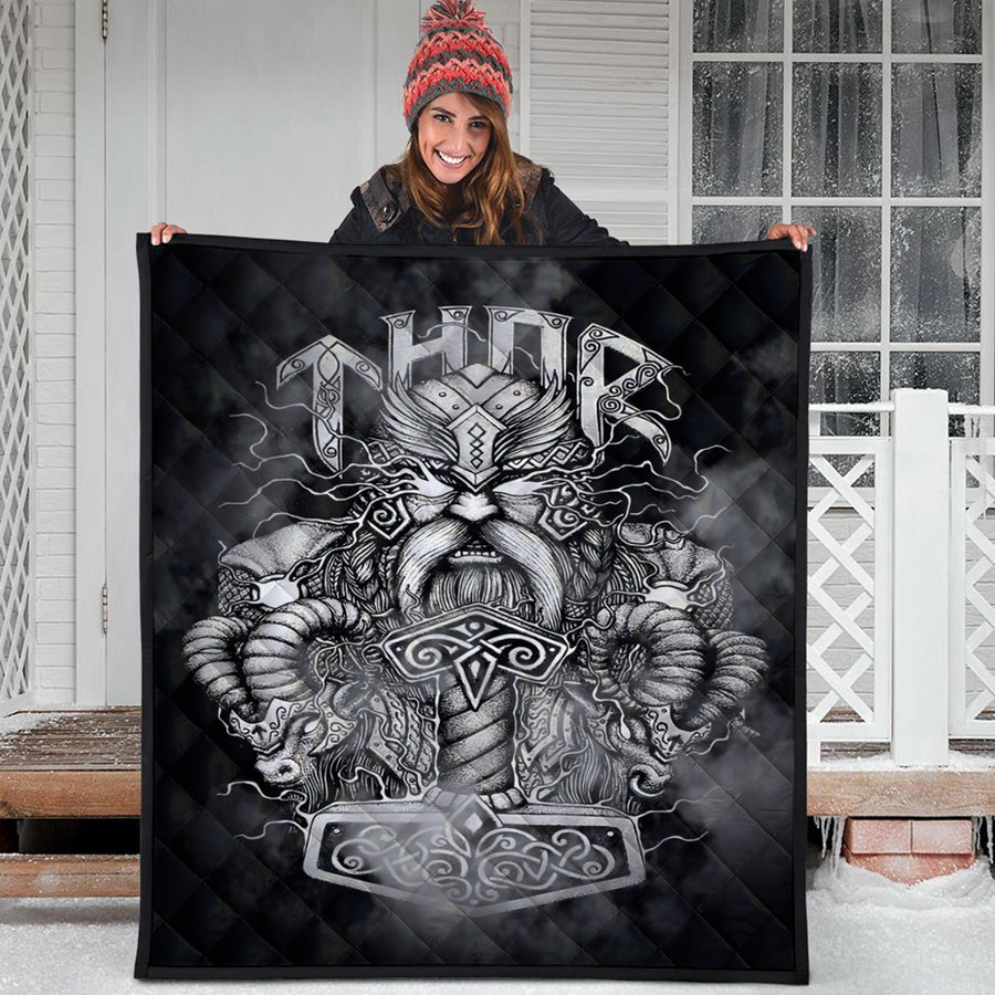 Ligerking Quilt - Thor And Hammer Quilt A31