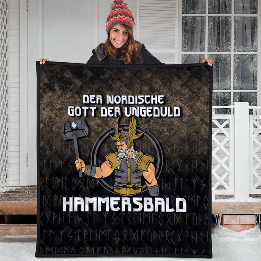 Ligerking Quilt -Der Nordische Gott Der Ungeduld Hammersbald Quilt A7