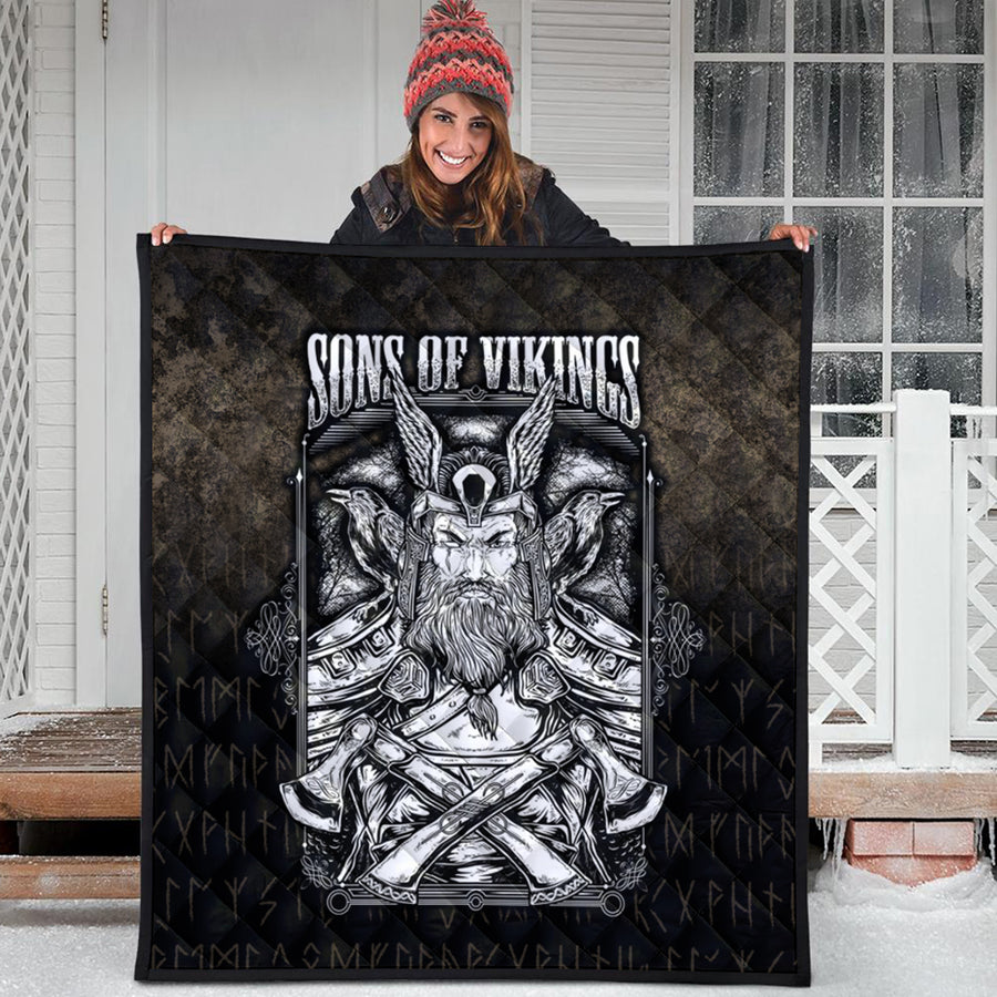 Ligerking Quilt - Sons of Odin Valhalla 4 Quilt A7