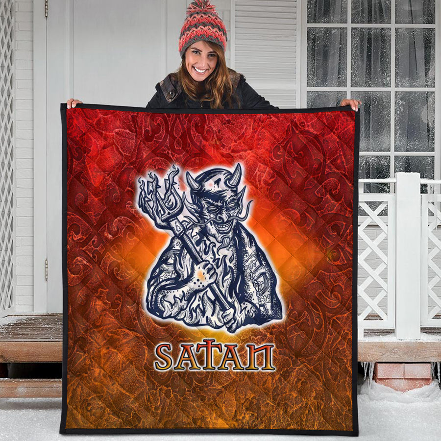 Ligerking Quilt - Satan Celtic Quilt A35