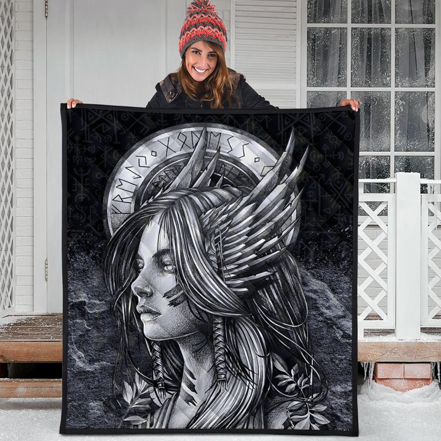 Ligerking Quilt - Valkyries Sad Viking Quilt A95