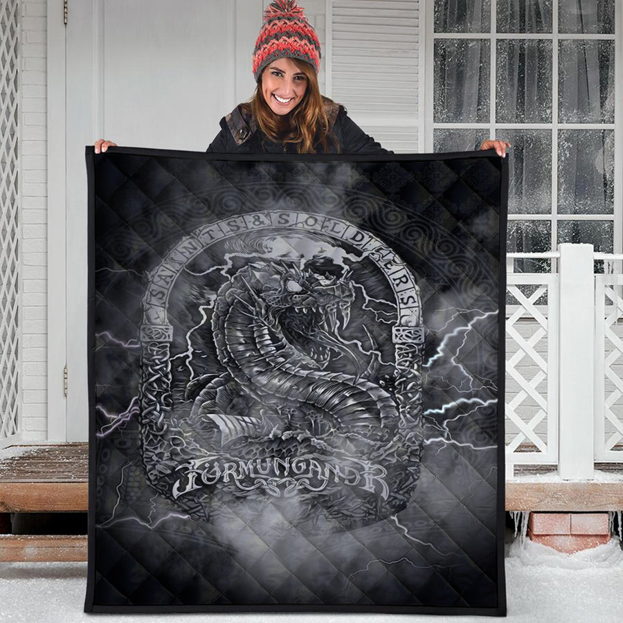 Ligerking Quilt - Viking Jormungand Quilt A31