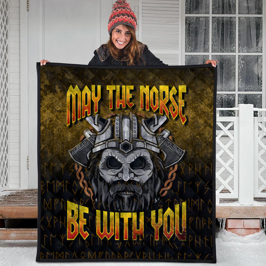 Ligerking Quilt - May The Norse Be With You Quilt A7