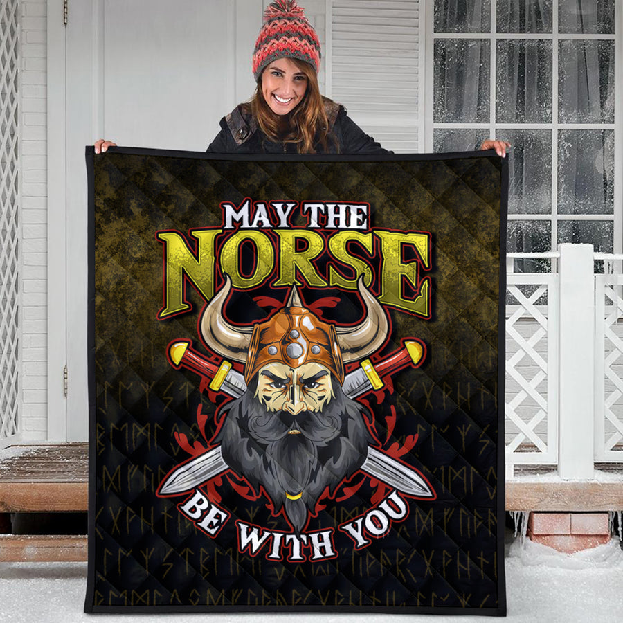Ligerking Quilt - May The Norse Be With You Quilt A7