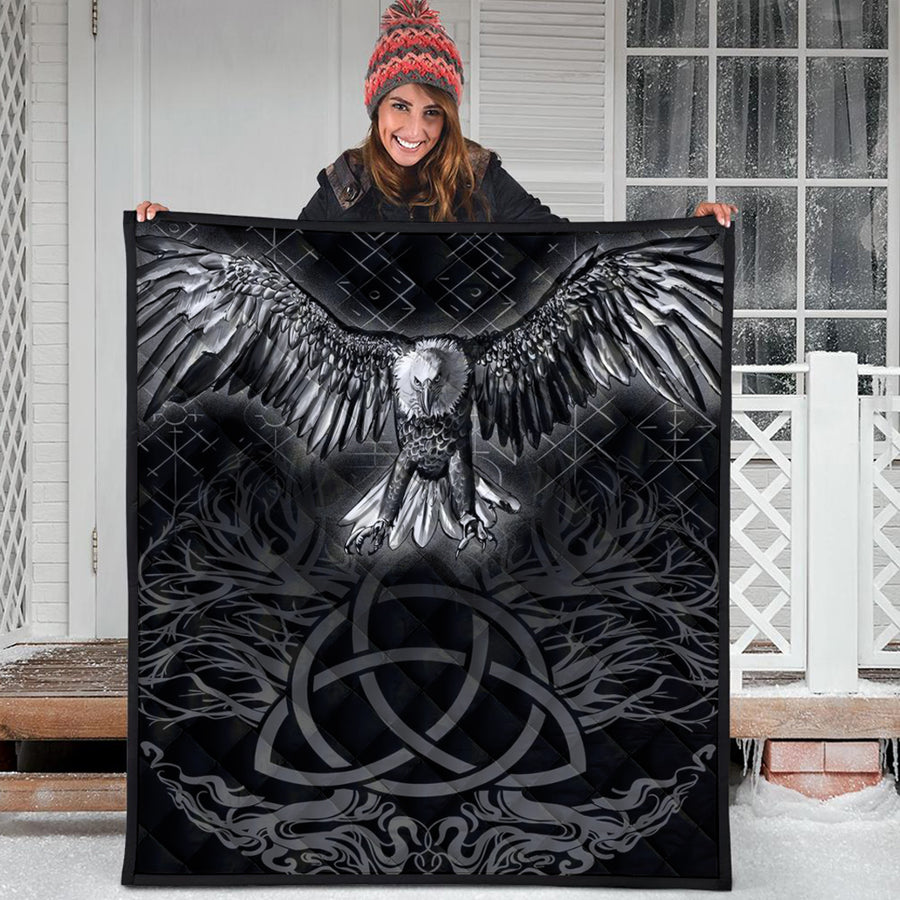 Ligerking Quilt - Raven Tree Cletic Quilt A95
