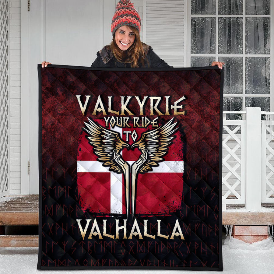 Ligerking Quilt - Valkyrie Your Ride to Valhalla Austria Quilt A7