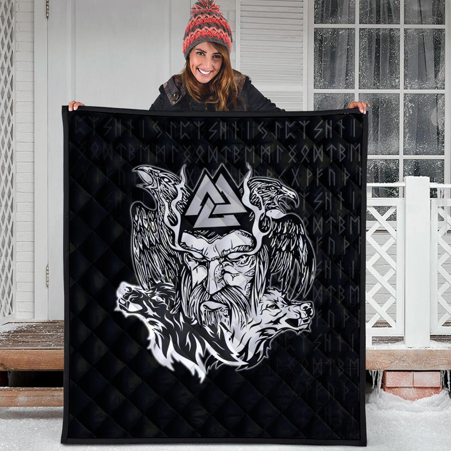 Ligerking Quilt -Odin Viking Set Quilt A95