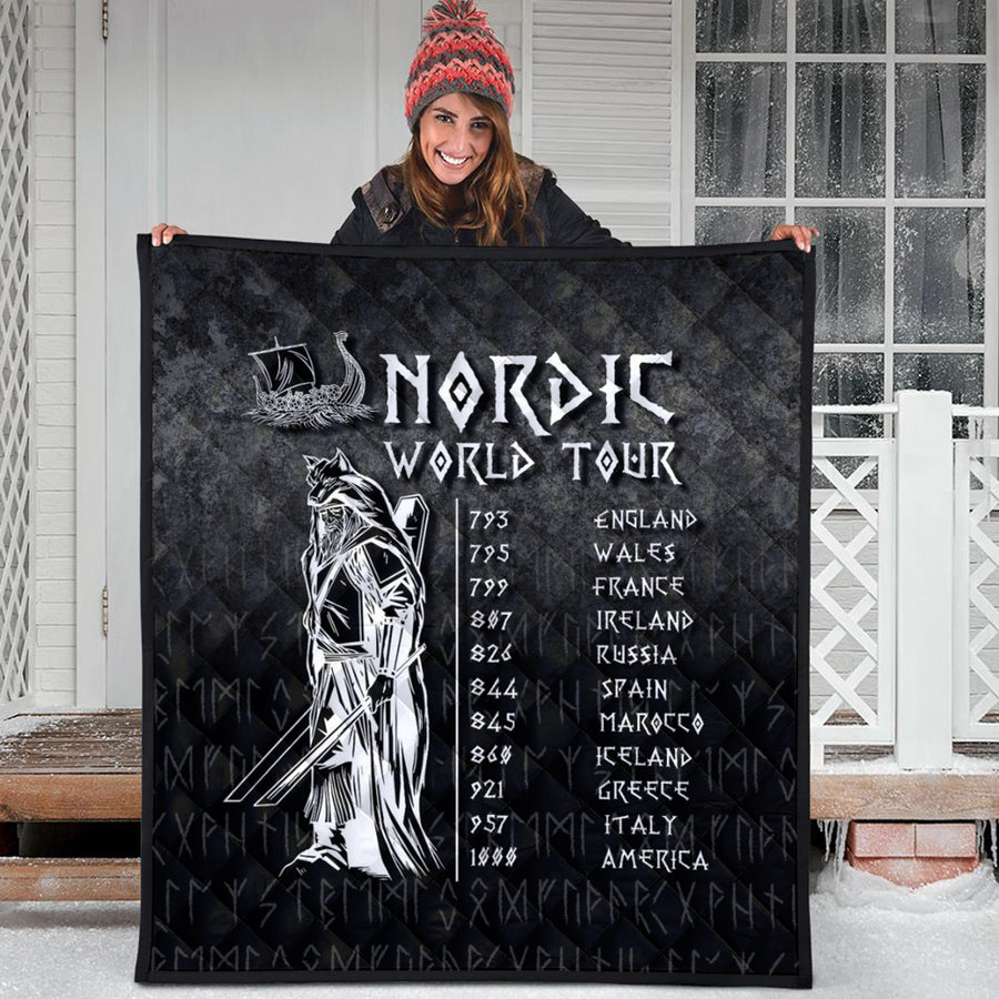 Ligerking Quilt - Nordic World Tour Quilt A7