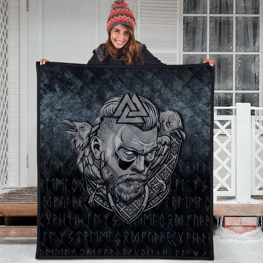 Ligerking Quilt - Victory or Valhalla Warrior Quilt A7