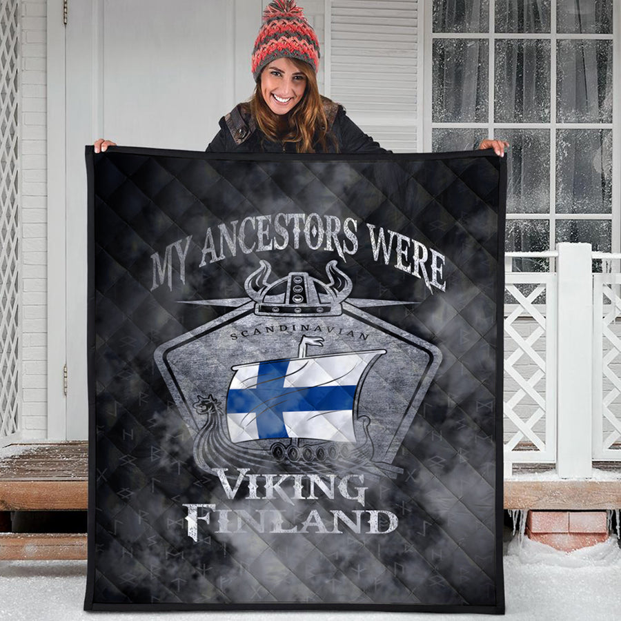 Ligerking Quilt - Viking Finland Drakka Scandinavian Quilt A31