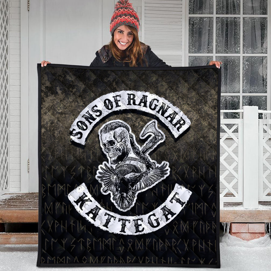 Ligerking Quilt - Sons Of Ragnar Kattegat Quilt A7