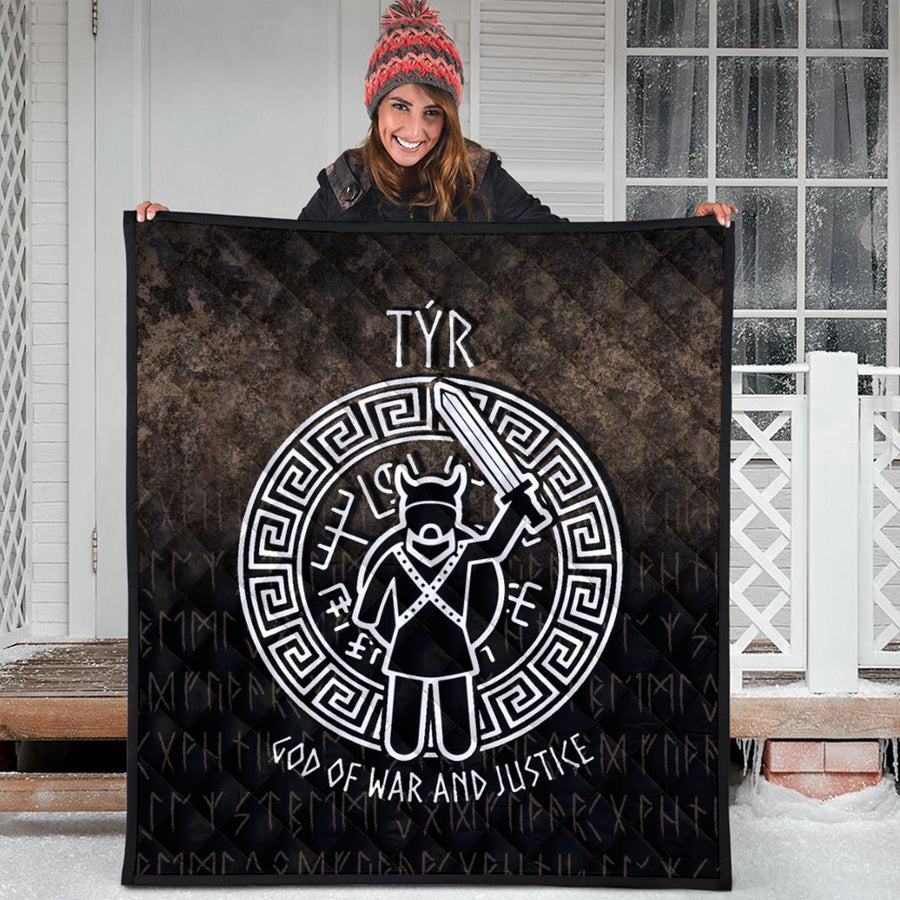 Ligerking Quilt - Tyr God Of War And Justice Quilt A7