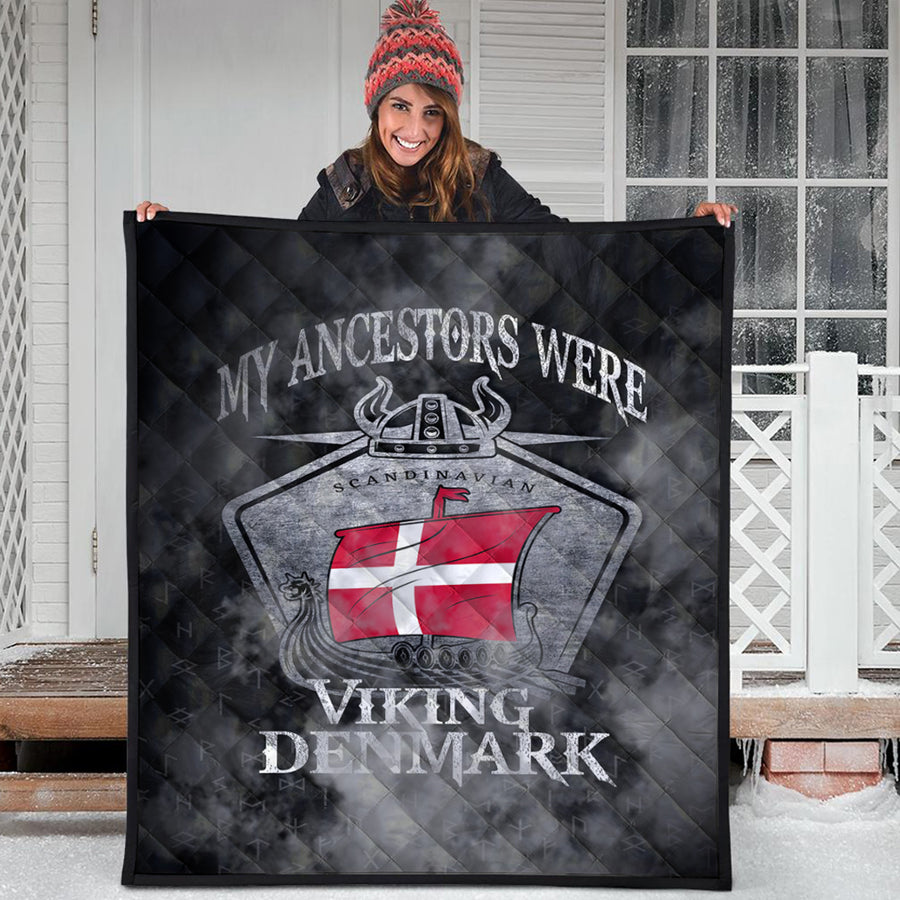 Ligerking Quilt - Viking Denmark Drakka Scandinavian Quilt A31