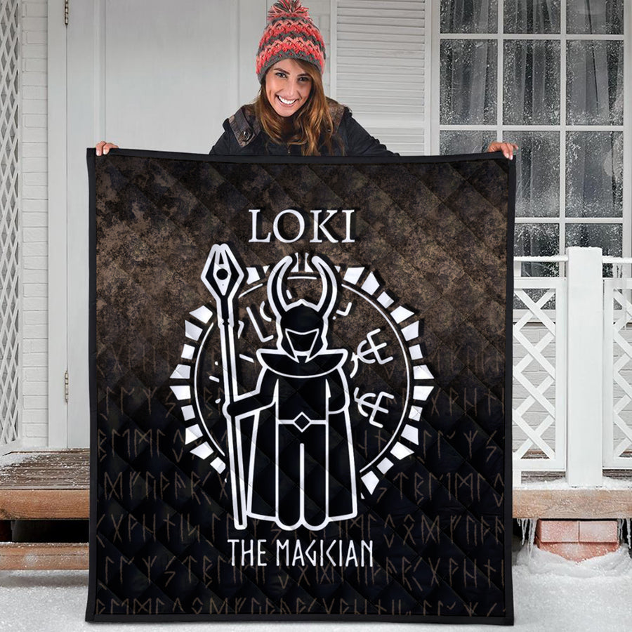 Ligerking Quilt - Loki The Magician Quilt A7