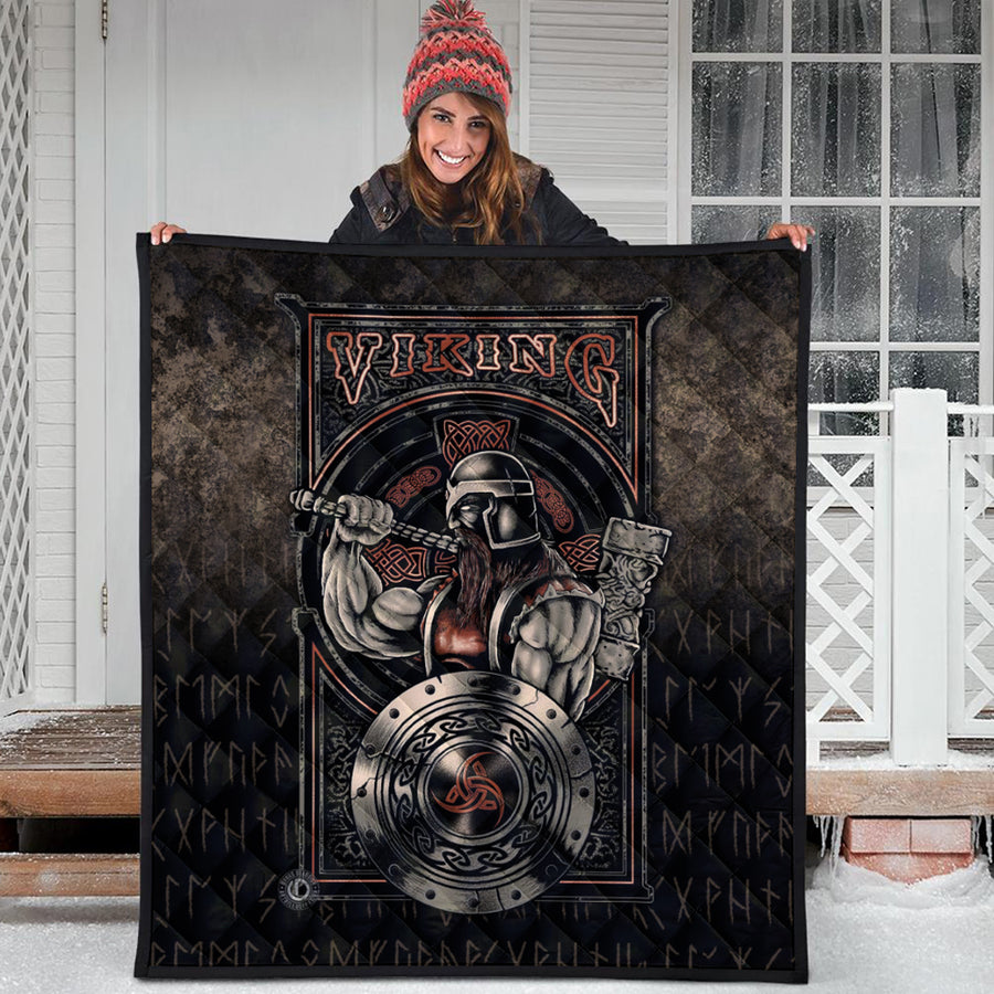 Ligerking Quilt - Vikings- Warriror- Valhalla Quilt A7