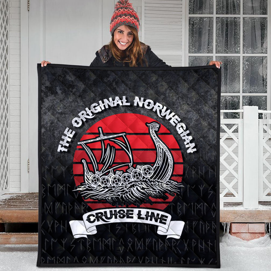 Ligerking Quilt - The Original Norwegian Cruise Line Quilt A7