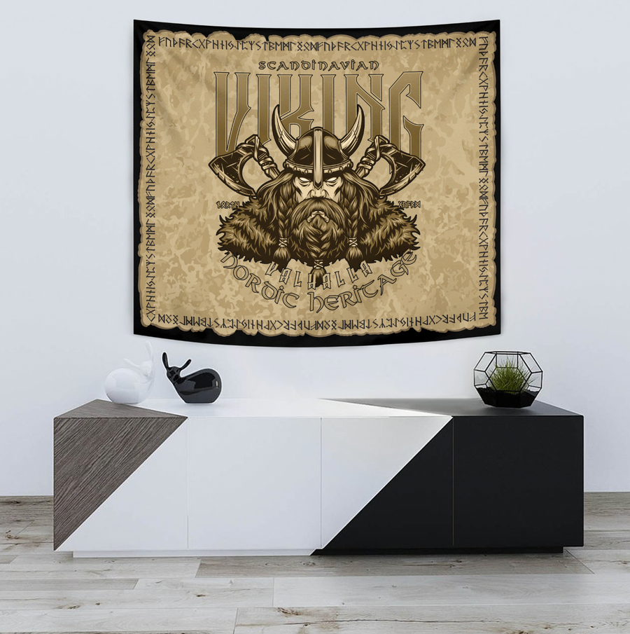 Ligerking Tapestry - Scandinavian Valhalla Nordic Heritage A31 - Image 3
