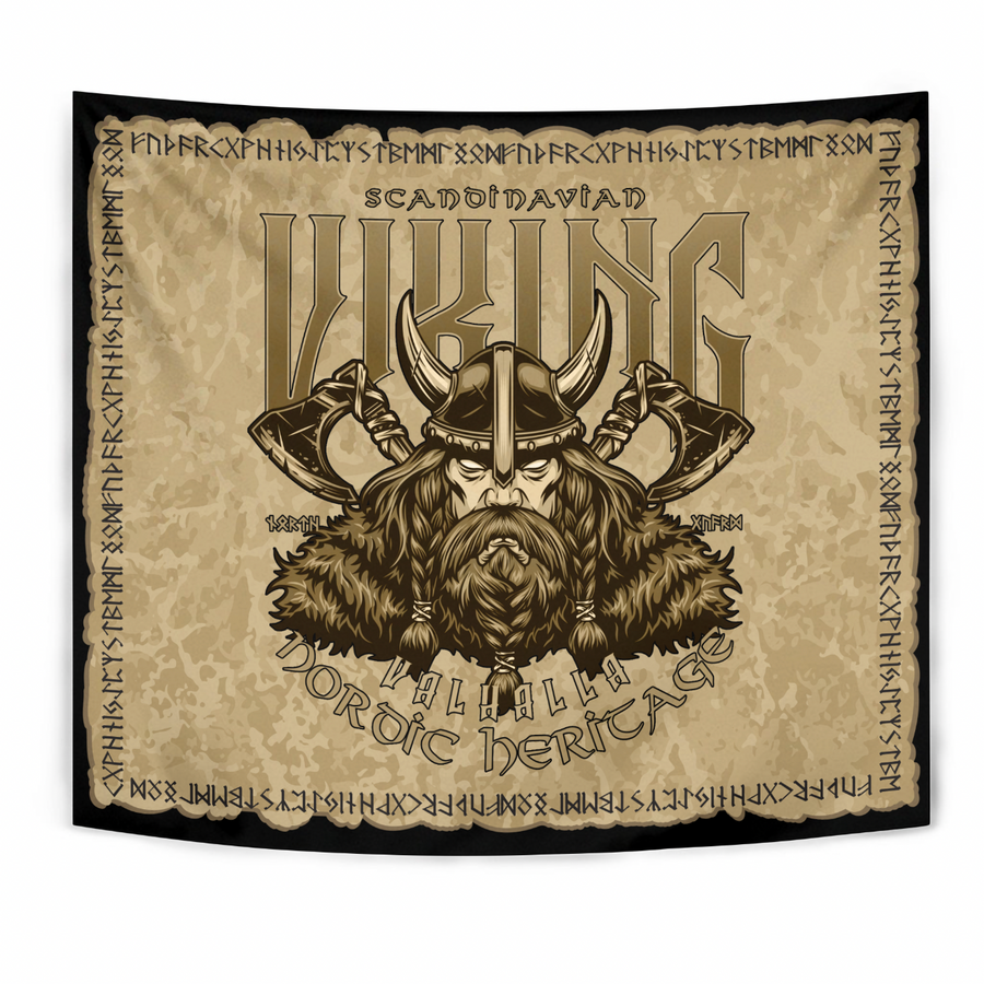 Ligerking Tapestry - Scandinavian Valhalla Nordic Heritage A31