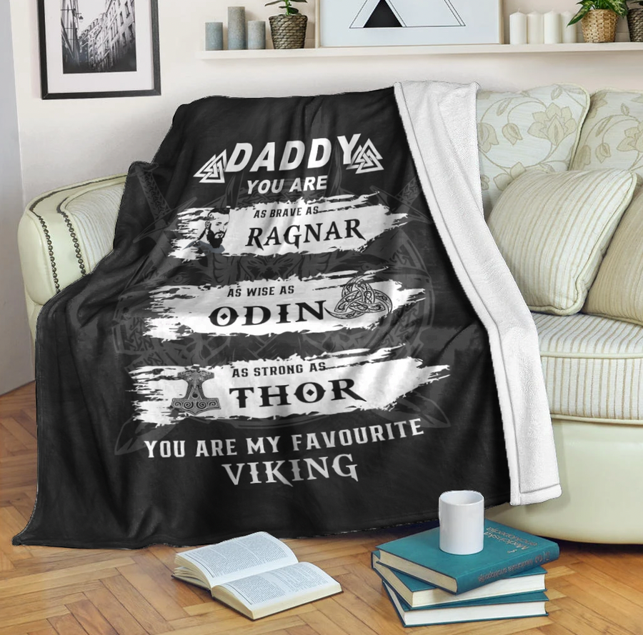 Ligerking - Viking Daddy Premium Blanket A31