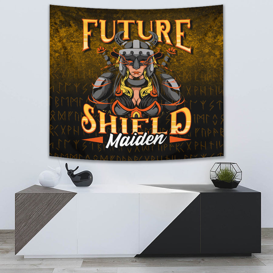 Ligerking Tapestry - Future Shield Maiden Tapestry A7