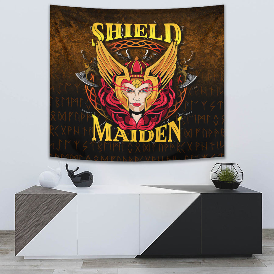 Ligerking Tapestry - Shield Maiden Tapestry A7