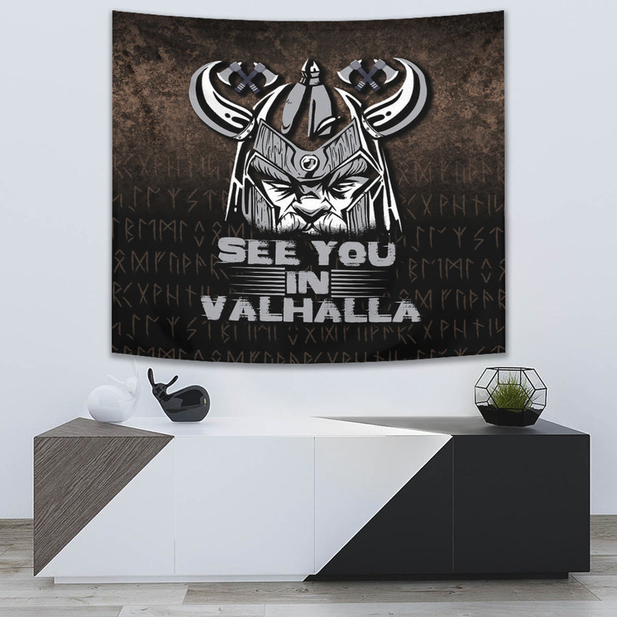 Ligerking Tapestry - See You In Valhalla Tapestry A7