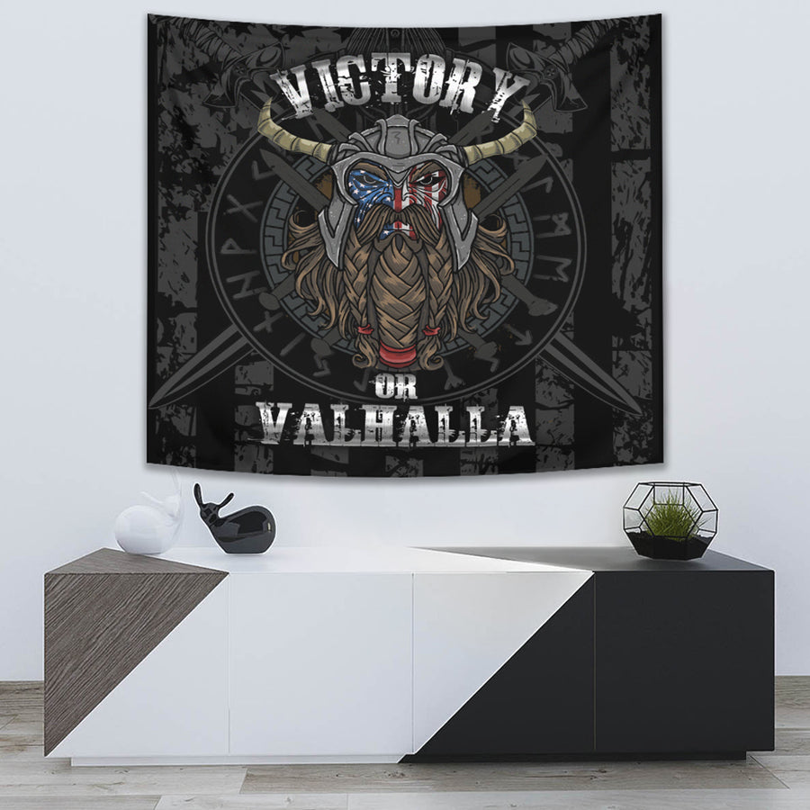 Ligerking Tapestry - Victory or Valhalla Tapestry A7