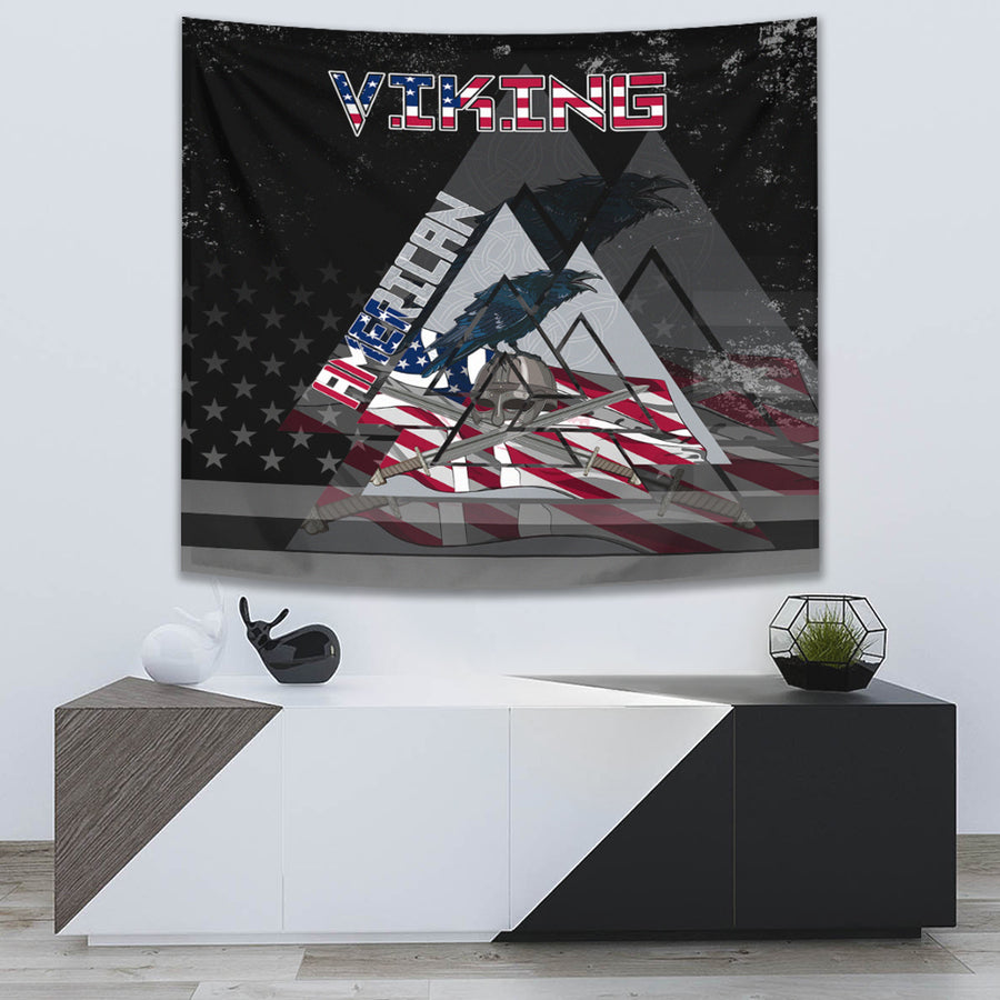 Ligerking Tapestry - American Viking Tapestry A35