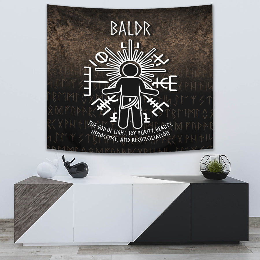 Ligerking Tapestry - Baldr God Tapestry A7