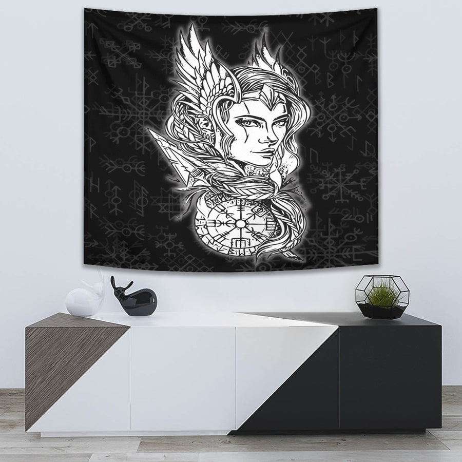Ligerking Tapestry -Viking Valkyrie Tapestry A95