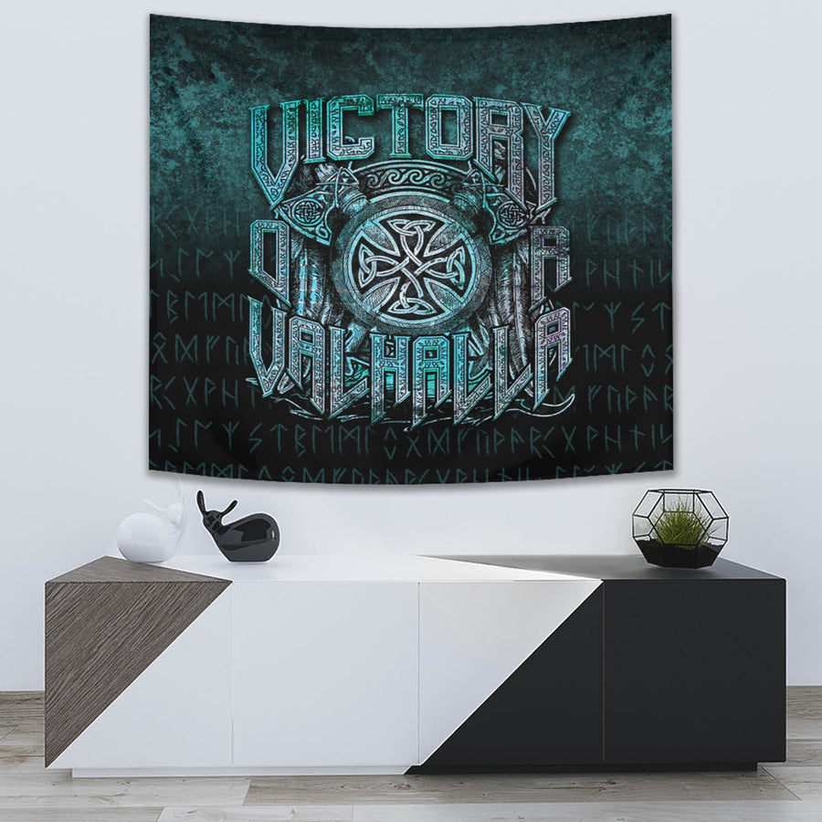 Ligerking Tapestry - Victory or Valhalla Tapestry A7