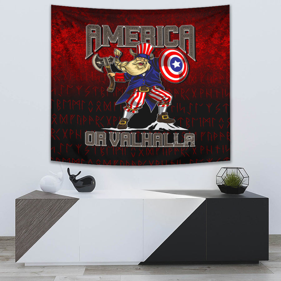 Ligerking Tapestry - America Or Valhalla Tapestry A7