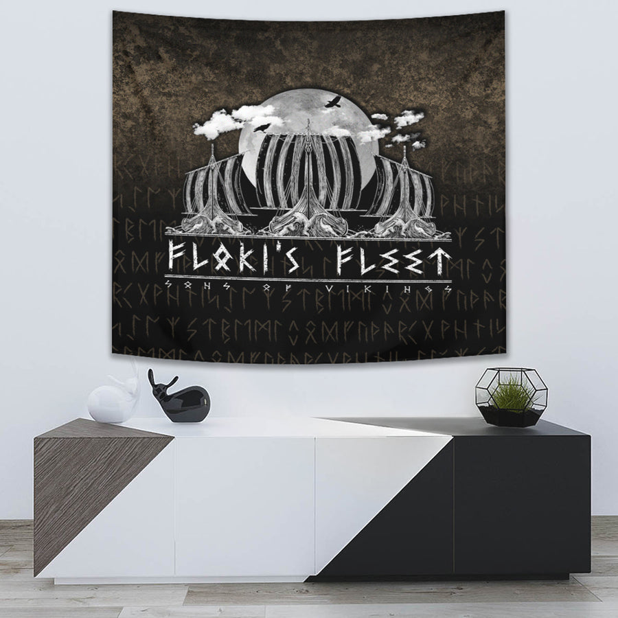 Ligerking Tapestry - Floki's Fleet Tapestry A7