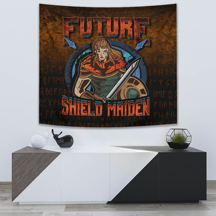 Ligerking Tapestry - Future ShieldMaiden Tapestry A7