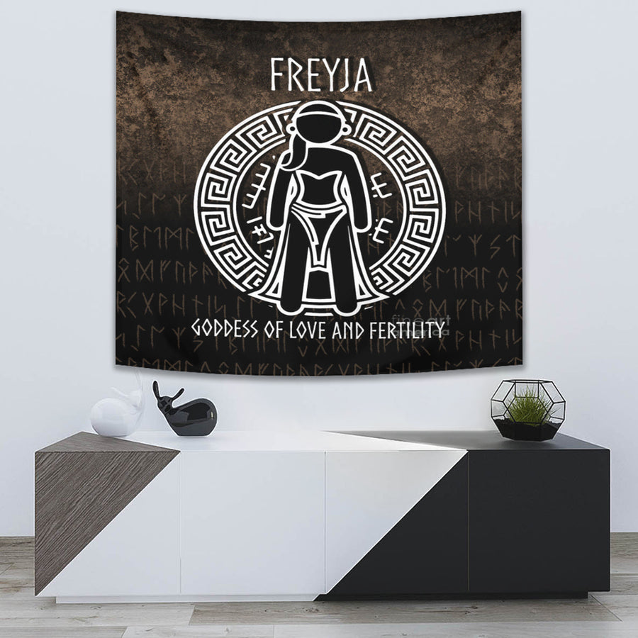 Ligerking Tapestry - Freyja the Goddess of Love and Fertility Tapestry A7