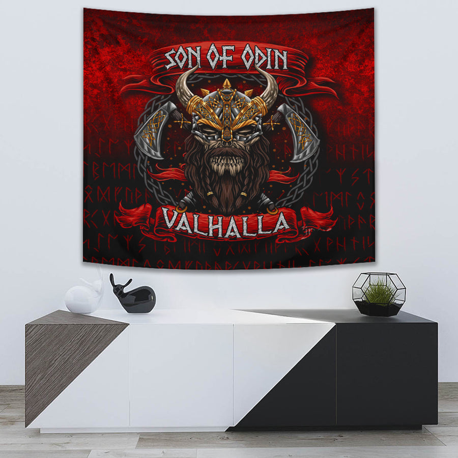 Ligerking Tapestry - Son of Odin Valhalla Tapestry A7