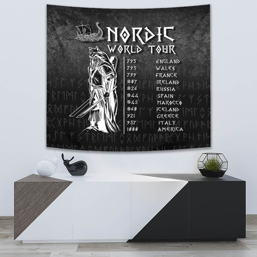 Ligerking Tapestry - Nordic World Tour Tapestry A7